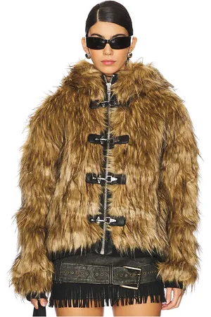 Jaded London KUNSTFELLJACKE MENDOZA in . Size M, S.