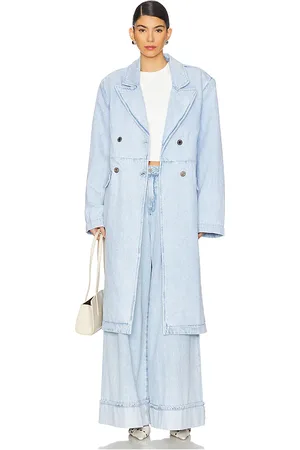 WeWoreWhat JACKE DENIM BLAZER in . Size XS-M.