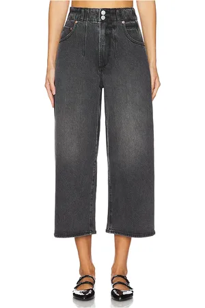 Pistola CROPPED-HOSE MIT WEITEM BEIN SCARLETT in . Size 25, 26, 27, 28, 29, 30, 31, 32.