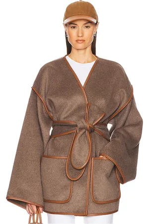 Helsa MANTEL WOOL BLEND BLANKET in . Size S/M, XXS/XS.