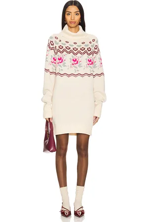 For Love & Lemons OVERSIZED-STRICKKLEID SKI LODGE in . Size M, S, XS.