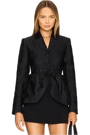 ROTATE BLAZER JACQUARD DRAPED in . Size 34, 36.
