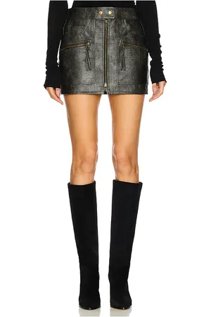Isabel Marant MINIROCK AUS LEDERIMITAT CLAUDINE in . Size 36/4, 40/8, 42/10.