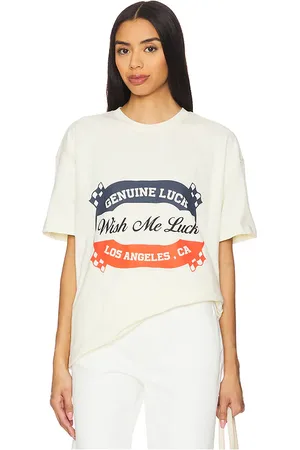 Wish Me Luck SHIRT GENUINE LUCK in . Size M, S, XL/1X, XS.