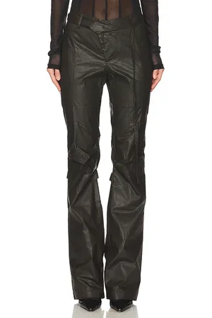 OTTOLINGER FLARED-HOSE IM DECONSTRUCTED-LOOK in . Size XL, XS.