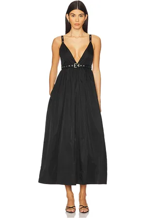 Ganni KLEID DUCHESSE NYLON STRAP in . Size 38, 40, 42.