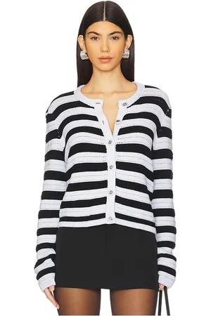 AUTUMN CASHMERE CARDIGAN in Black,Grey. Size M, S, XL, XS.
