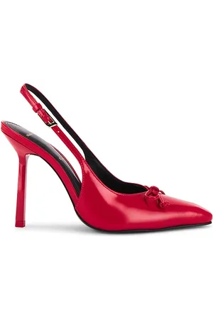 BLACK SUEDE STUDIO SLINGBACK-PUMPS VIE 100 in . Size 39.