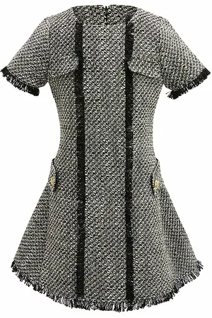 Bardot BOUCLÉ-KLEID SUTTON in . Size 6, 7.