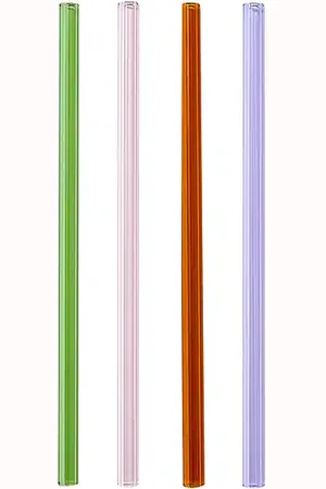 Fazeek STROHHALME STRAWS SET OF 4 in .