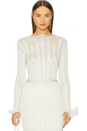 Simkhai TOP MIT SCHMALEM STEHKRAGEN CARYS in . Size 6, 8.