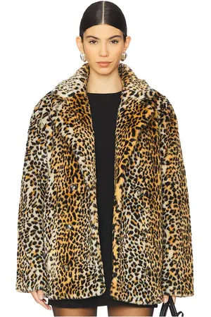Bardot KUNSTFELLMANTEL VENTO in . Size 12, 2, 4, 6, 8.