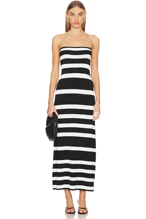 Show Me Your Mumu SCHLAUCHKLEID ISLAND NIGHTS in Black,White. Size XXL.