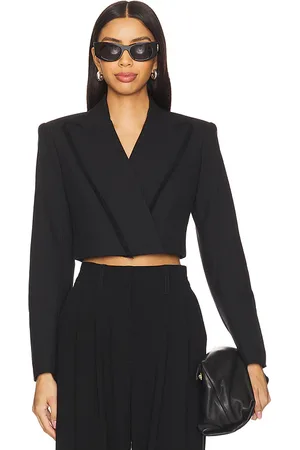Simkhai CROPPED-BLAZER CASSIAN in . Size 2, 4, 6, 8.
