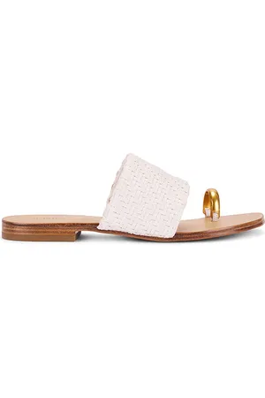 Simkhai LEDERSANDALE FLECHTMOTIV MIT METALLZEHRING ARIANA in . Size 37, 38, 39, 40, 41.