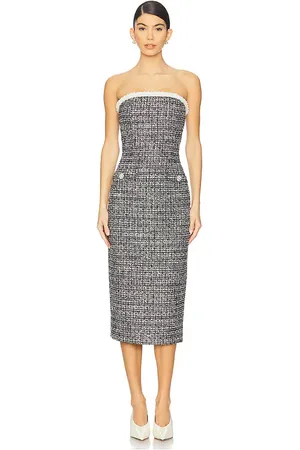 LIKELY KLEID JULES in Black,White. Size 10, 2, 4, 6, 8.