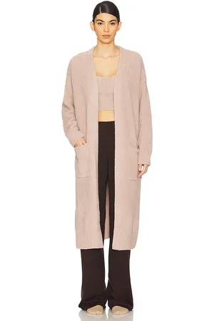 Barefoot Dreams CARDIGAN COZYCHIC LUXE HIGH SLIT CARDIGAN in . Size M, S.