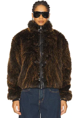 Jaded London KUNSTFELLJACKE MENDOZA in . Size M, S.