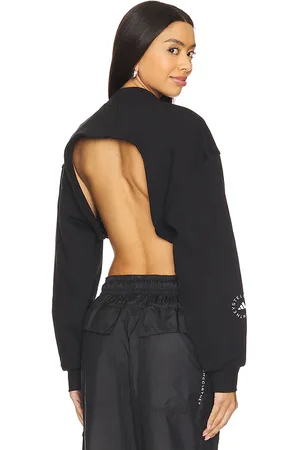 adidas True Casuals Cropped Sportswear Sweatshirt in . Size S, XS.