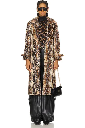 ALICE+OLIVIA TRENCHCOAT NEVADA DRAPEY in . Size S, XS.