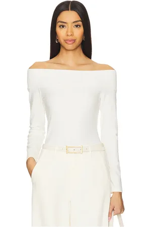 ENZA COSTA SCHULTERFREIES TOP in . Size XL, XS.
