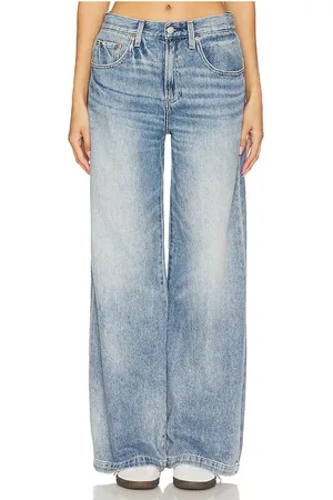 Pistola MIDE-RISE-JEANS MIT WEITEM BEIN JADYN in . Size 26, 27, 28, 29, 30, 31, 32, 33.