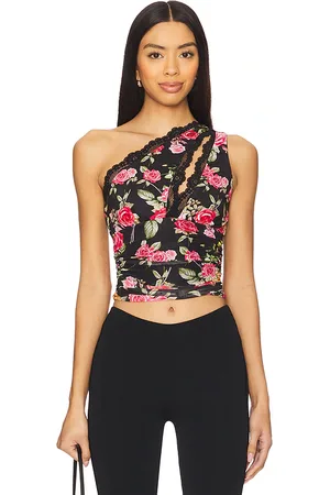 AFRM TOP MIT ASYMMETRISCHER SCHULTER DELANY in . Size M, S, XL, XS, XXL, XXS.
