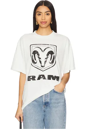 Philcos WEITES T-SHIRT RAM LOGO in . Size M, S, XL/1X.