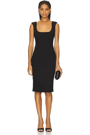Bardot FIGURBETONTES MIDIKLEID AUDREY in . Size 12, 2, 4, 6, 8.