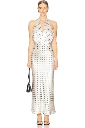 Bardot MIDI-KLEID CITRON in . Size 12, 2, 4, 6, 8.