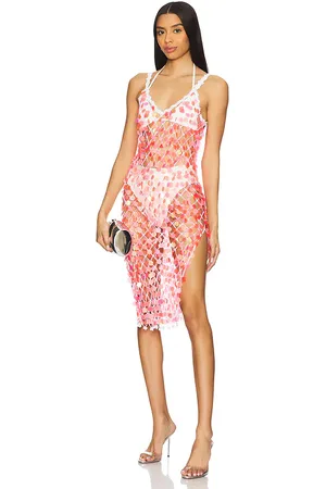 Milly MIDI-KLEID SEQUIN CROCHET in . Size XS/S.