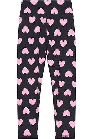 Beach Riot LEGGINGS PEPPA in Black,Pink. Size 3/4, 5/6.