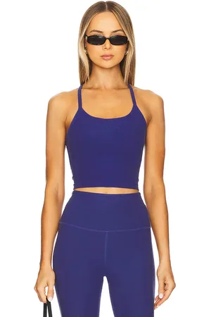 Beyond Yoga KURZES TOP SPACEDYE SLIM RACERBACK in . Size M, S, XL, XS.
