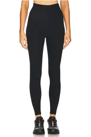 Beyond Yoga LEGGINGS SPACEDYE RAISE THE BARRE SHIRRED in . Size M, S, XL, XS.