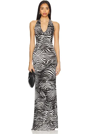 AFRM KLEID RUE in Black,White. Size 3X, L, M, S, XL, XS.