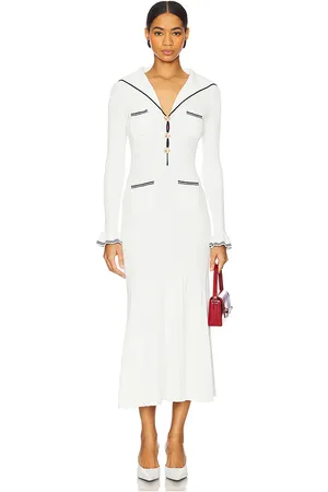 Self-Portrait MIDI-KLEID DRESS in . Size M, S.