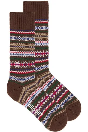 Beams Fair Isle Socks in .