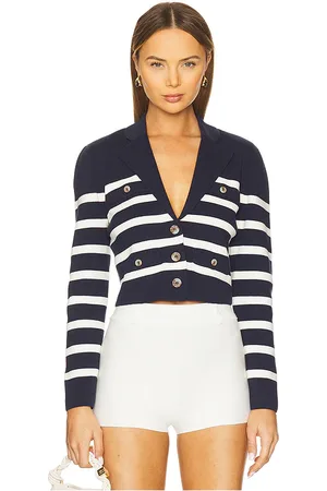 Central Park West BLAZER STRIPE KNIT in . Size M, S, XS.