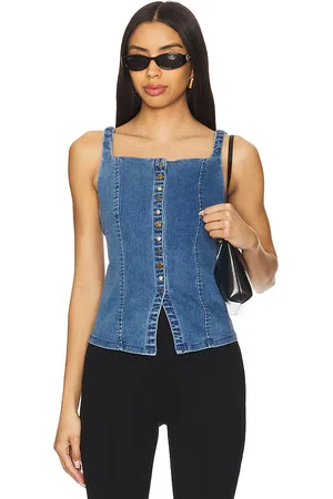 Free People JEANSWESTE A MOMENT IN TIME in . Size M, S, XL, XS.