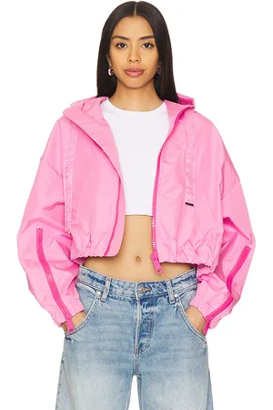 Khrisjoy Khris Crop Windbreaker in . Size 000, 1.