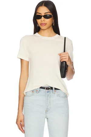 ENZA COSTA Silk Knit Perfect Tee in . Size S.