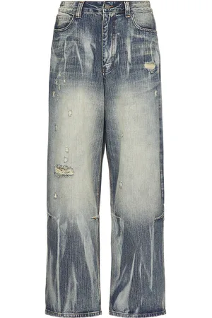 Jaded London Super Bleached Scuff XL Colossus Jeans in . Size 30, 32, 34, 36.