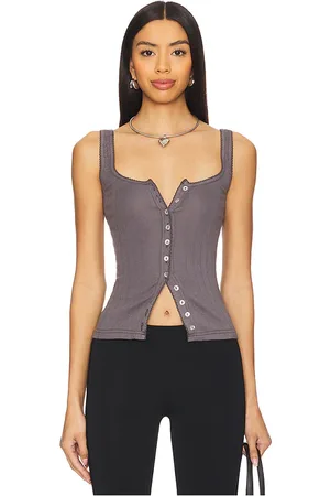 Free People End Game Pointelle Tank in . Size M, S, XL, XS.
