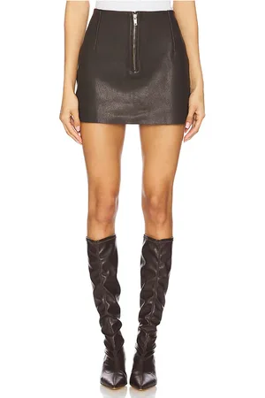 REMAIN MINIROCK AUS LEDER in . Size 36, 38.