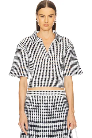 Simkhai POLOSHIRT IN CROPPED-LÄNGE ADLEY in . Size M, S, XS.
