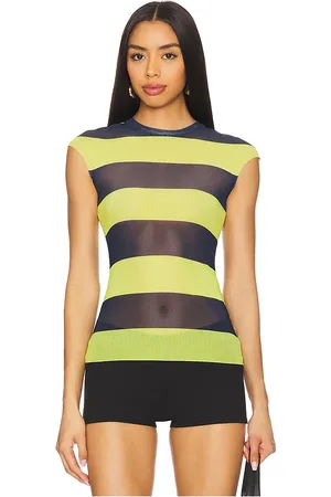 AFRM OBERTEIL NINA in Green,Navy. Size XL.