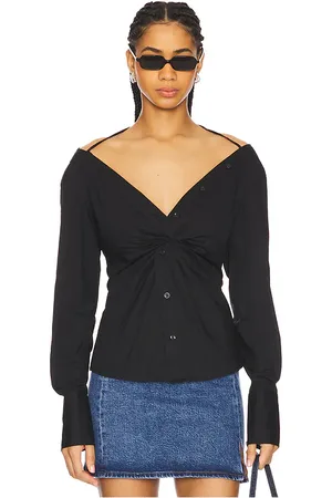 GOOD AMERICAN SCHULTERFREIES TOP in . Size L, M, S.