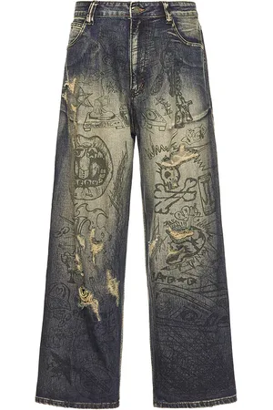 Jaded London JEANS GRAFITTI in . Size 30, 32, 34, 36.