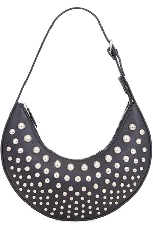 Understated Leather TASCHE MIT ZIERNIETEN MOON in .