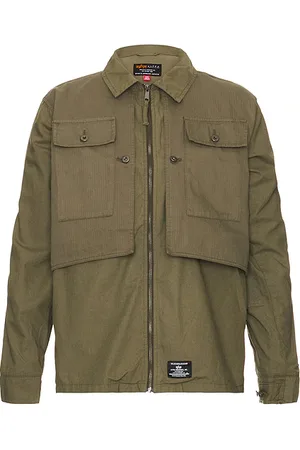 Alpha Industries OVERSHIRT in . Size M, S, XL/1X.